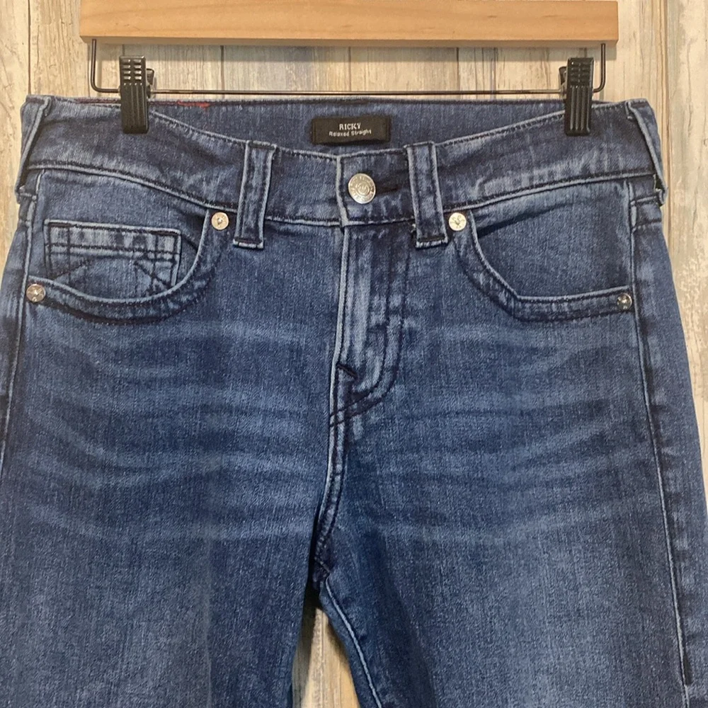 True Religion Blue Straight Jeans Classic Fit | Size 30